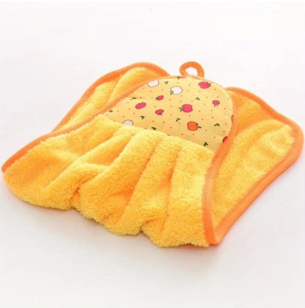 Hanging Hand Towels 4pc Set, Colorful
